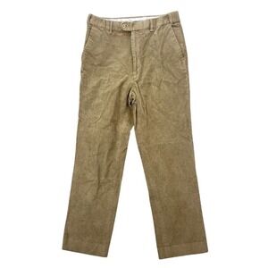 Peter Christian Corduroy Trousers Pants Mens 34x30 Tan British Country Cotton